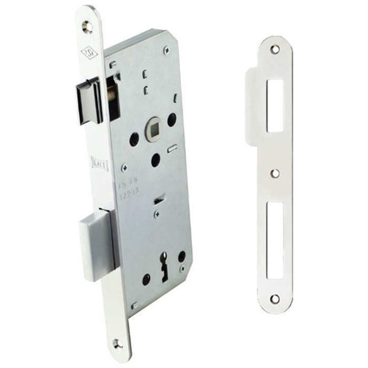 KALE 151R 40mm Oval Nikel Oda Kapı Kilidi