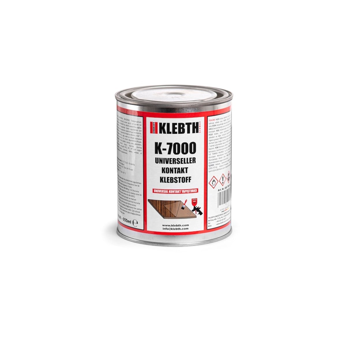 KLEBTH K-7000 Universal Kontak Tutkal 0.65 LT