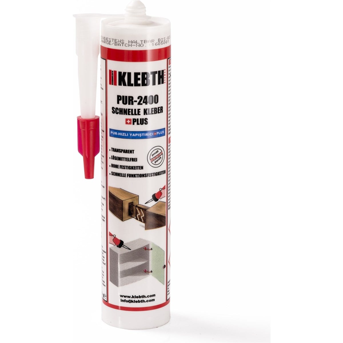 KLEBTH PUR-2400 Schnelle Klebstoffe-Hızlı Yapıştırıcı 300 ML