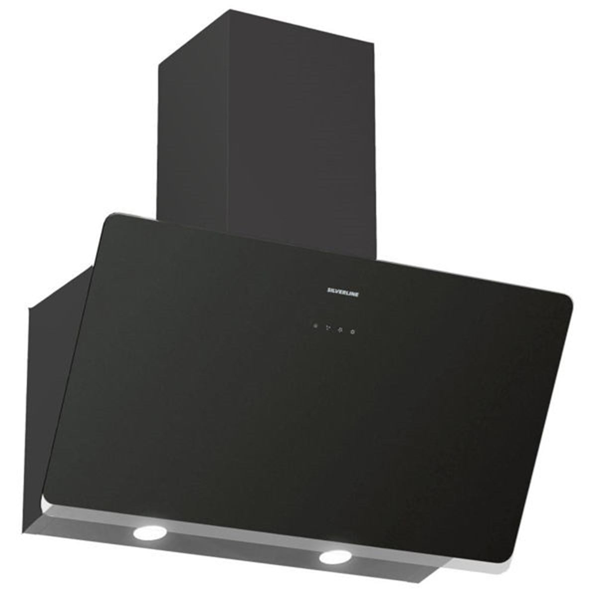 SİLVERLINE 60 Cm Soho Davlumbaz Siyah