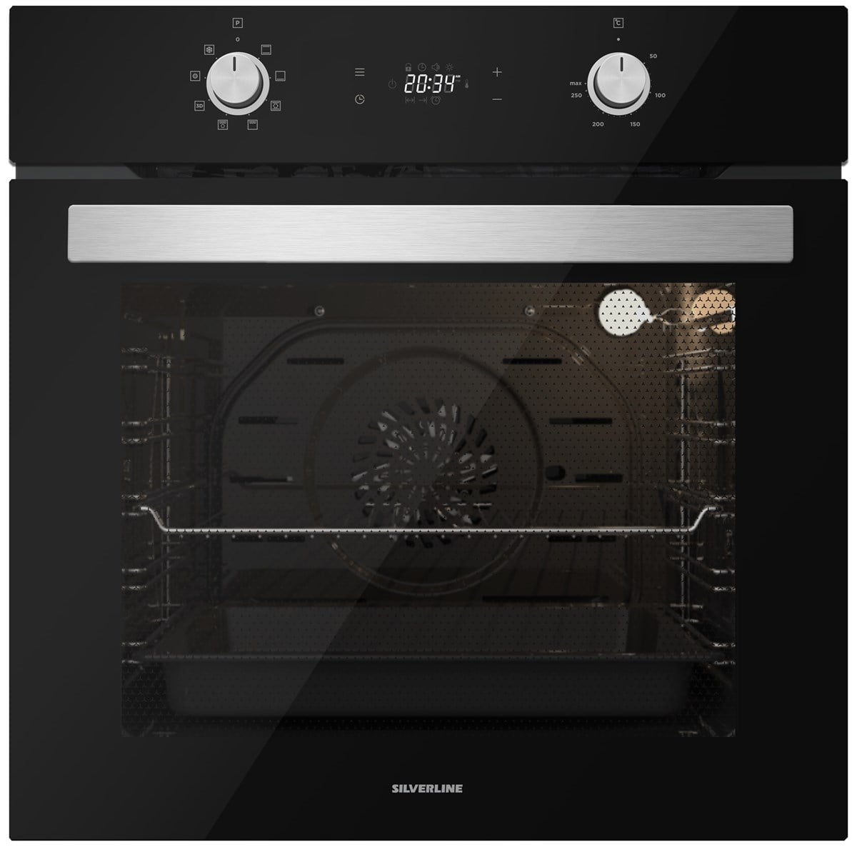 SİLVERLINE BO6504B01 Siyah Fırın