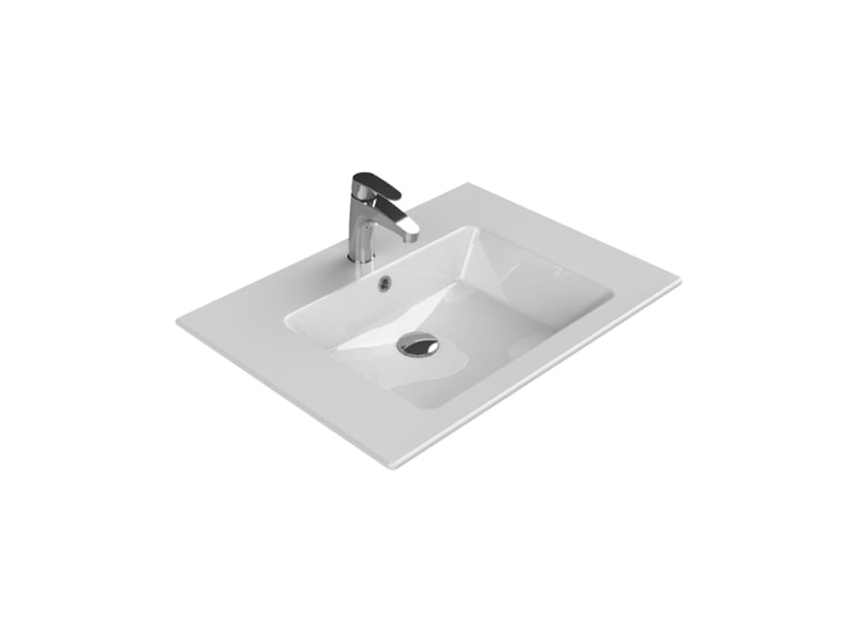 Turkuaz İbiza Etajerli Lavabo 71 cm