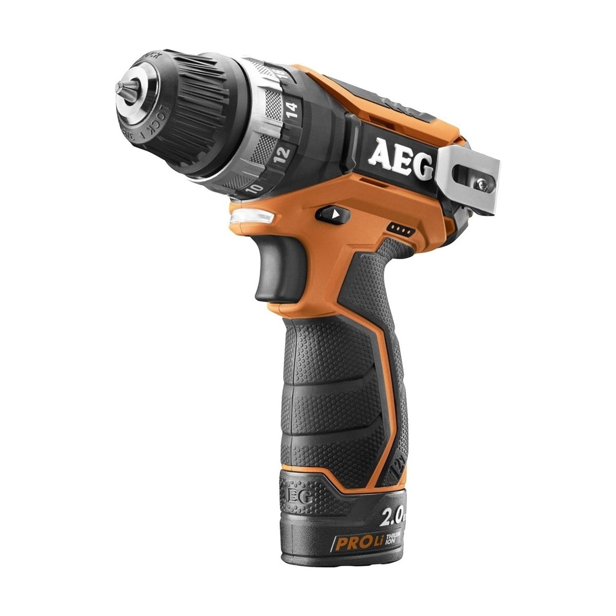 AEG BS 12 C2 LI Akülü Matkap(2*2AH)