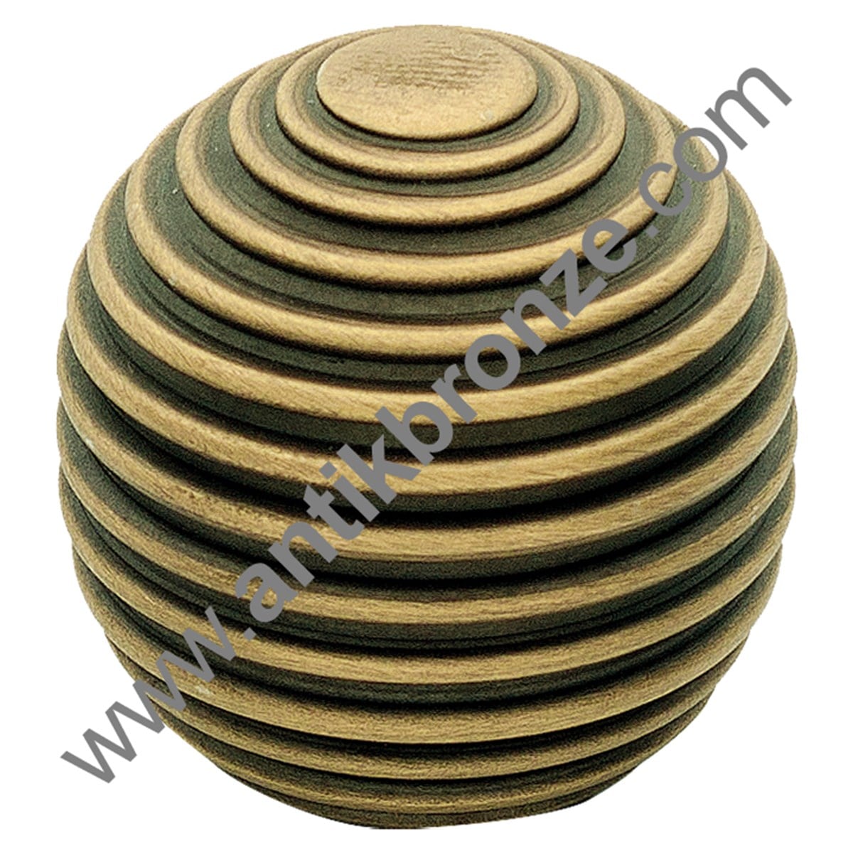 ANTİK BRONZE Antik Kulp Arı Kovanı(09-9012)