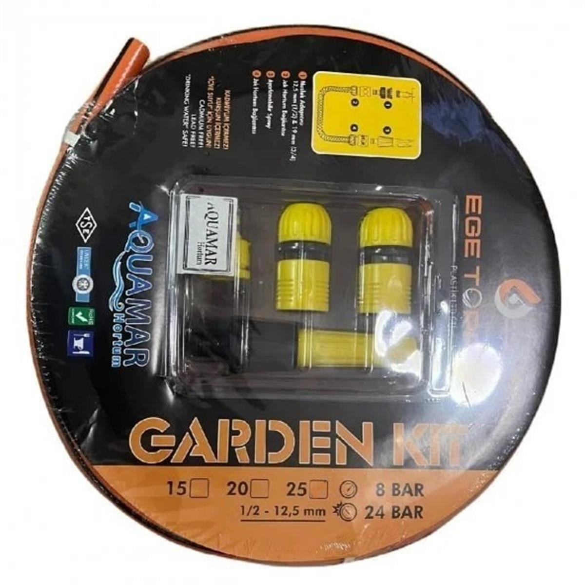 Aquamar Garden Kit Bahçe Hortum Seti