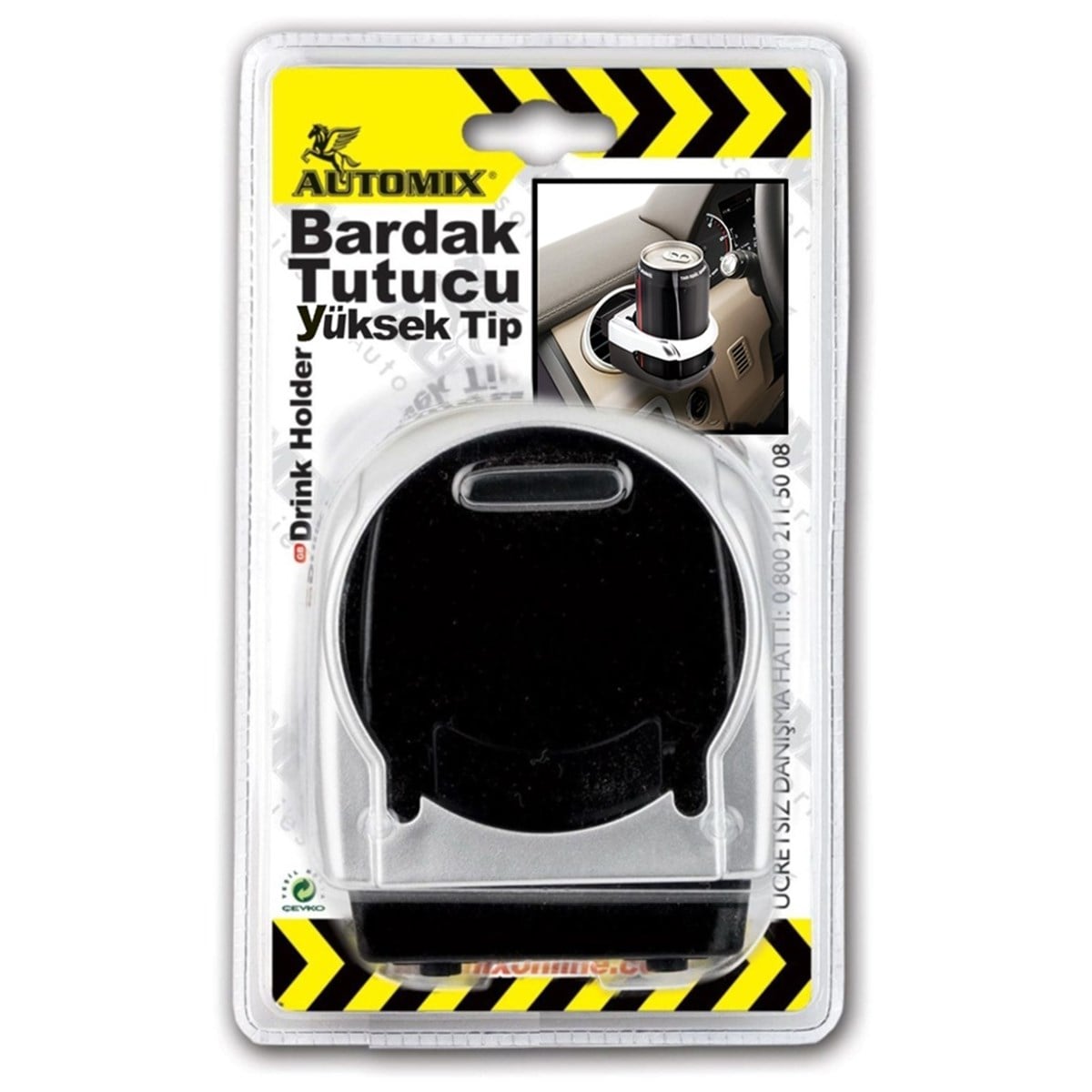 AUTOMİX BARDAK TUTUCU YÜKSEK TİP