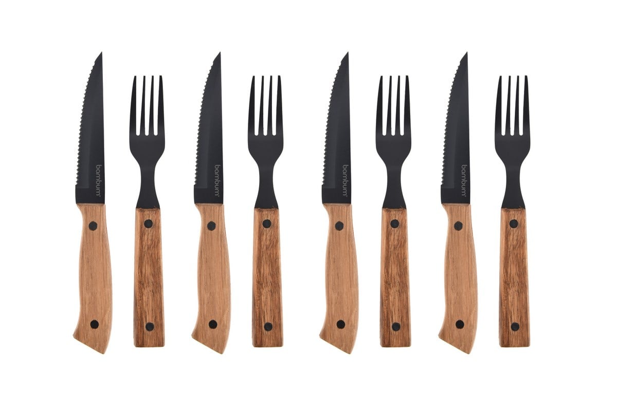 Bambum Pitera 8 Parça Steak Seti