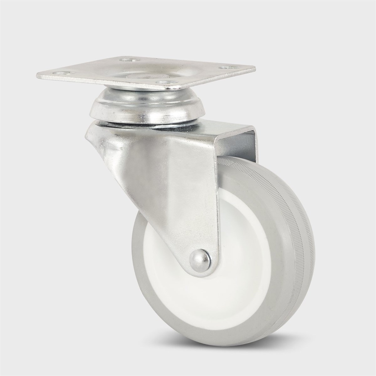 BURAK 75mm Çift Sıra Bilyalı Pvc Tekerlek