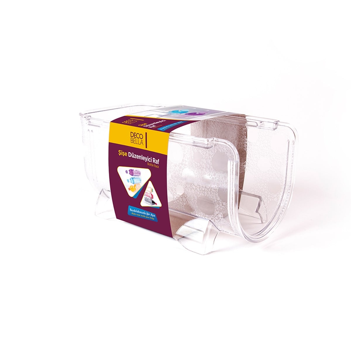 Decobella Tekli Şişe Rafı