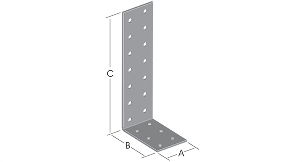 ERMO 30x20x60mm 90 Derece Köşebent