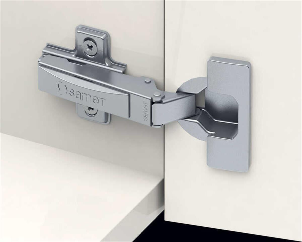 Samet Star Mini Düz Menteşe-Taban Dahil