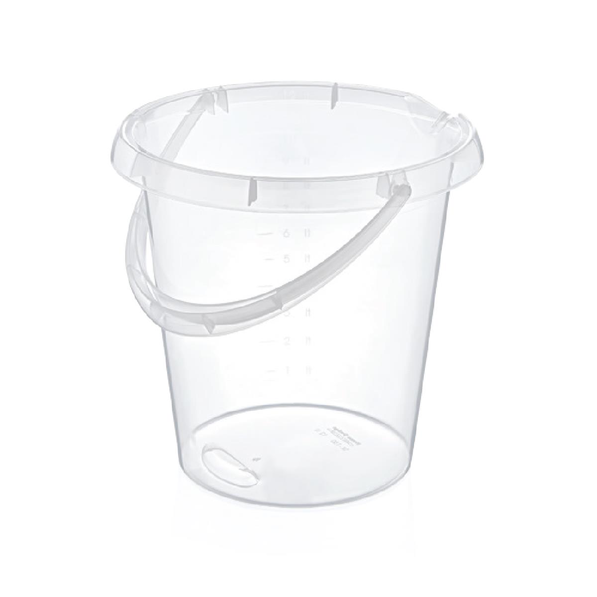 Şeffaf Saplı Kova 12 LT