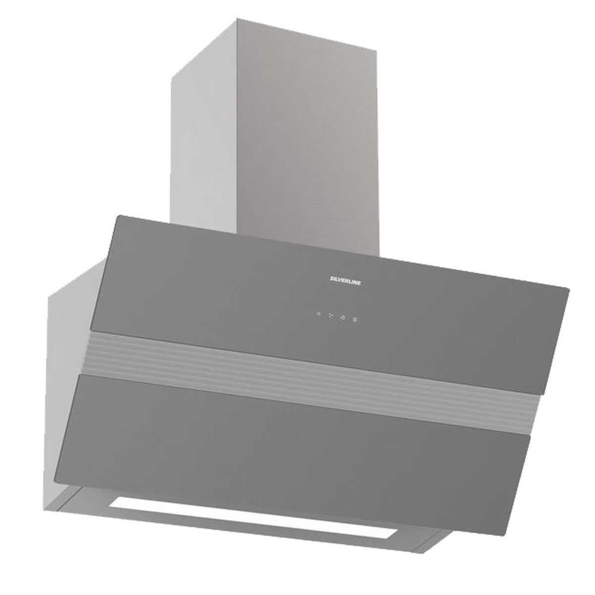 SİLVERLINE 60 Cm Bold Davlumbaz Gri