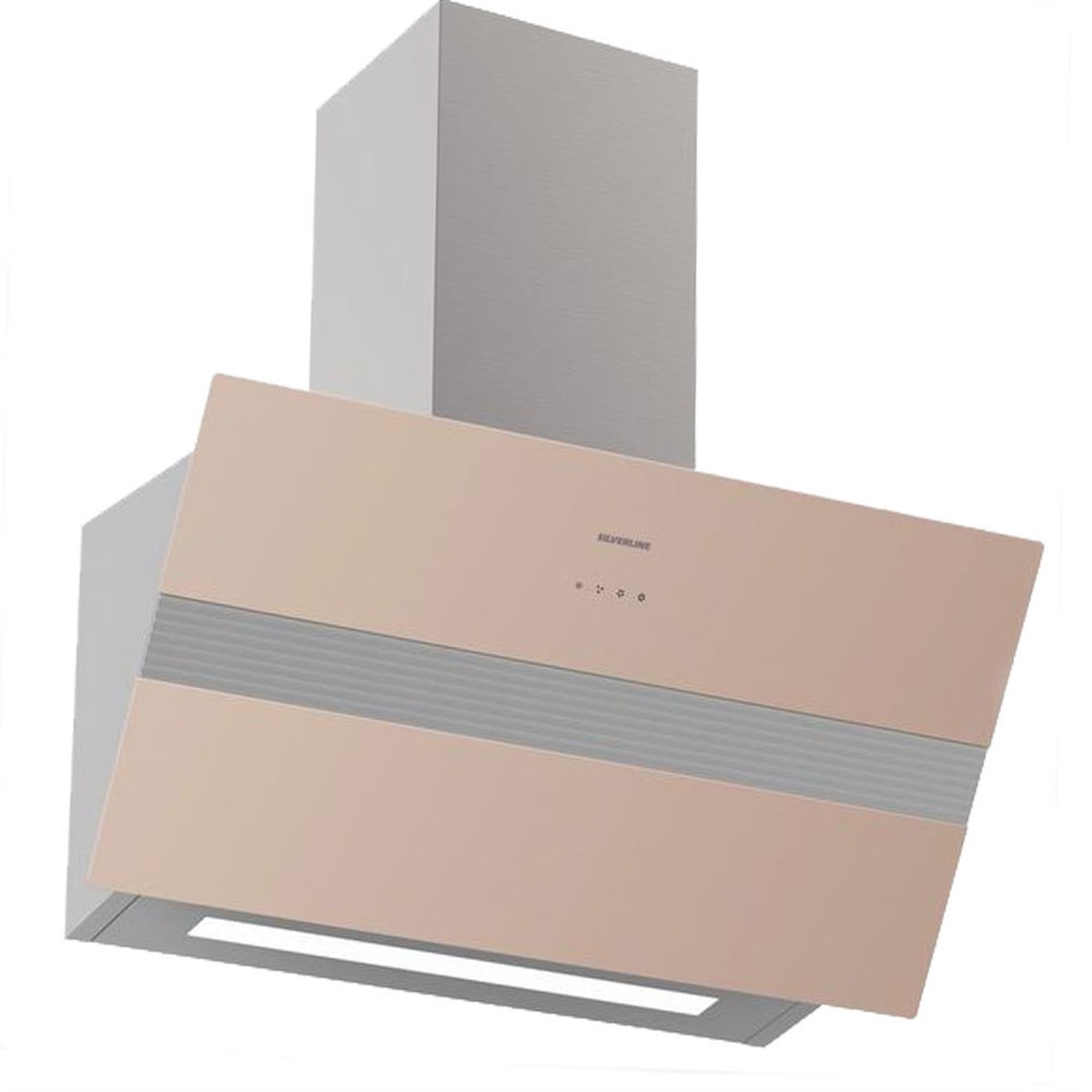 SİLVERLINE 60 Cm Bold Davlumbaz Vizon