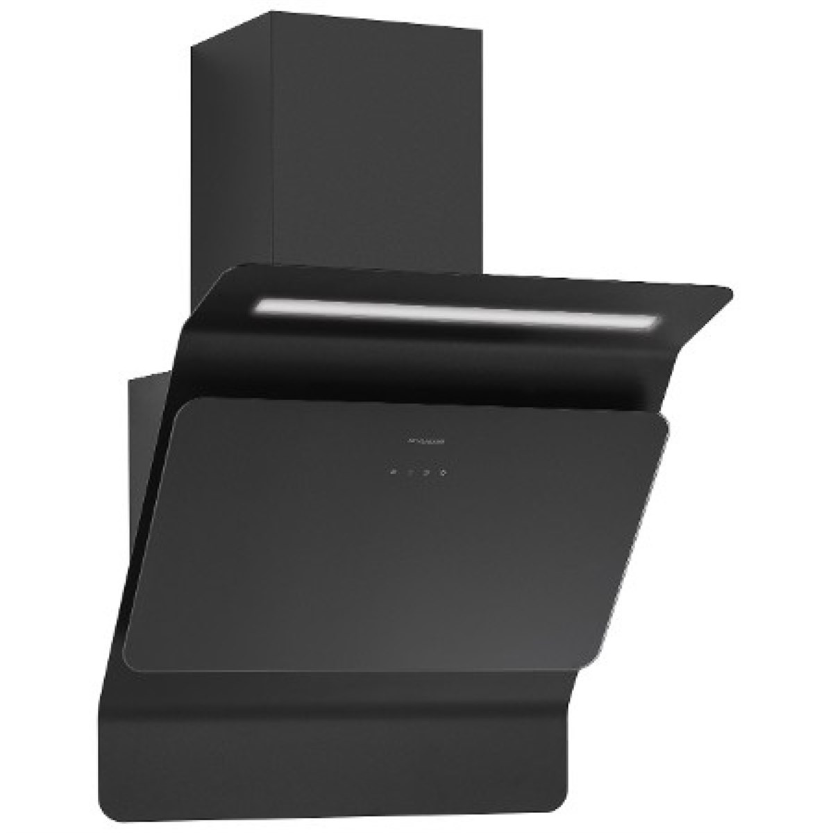 SİLVERLINE 80 Cm Siyah Extended Davlumbaz