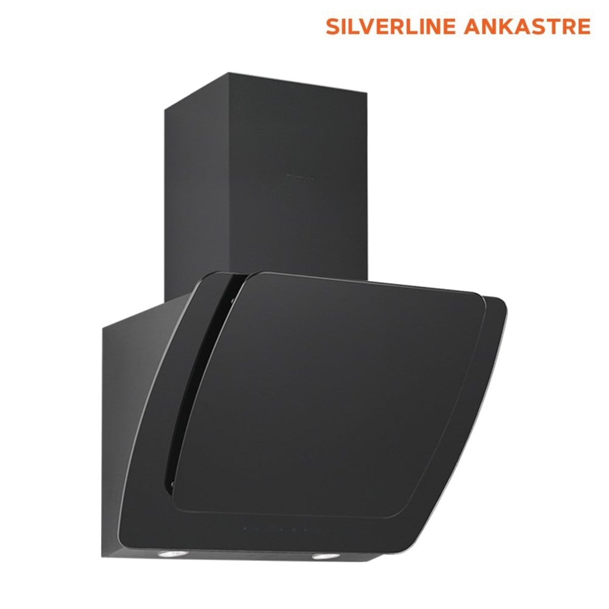 SİLVERLINE Misto 60 Cm Siyah Davlumbaz