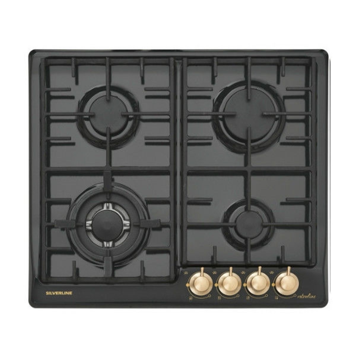 SİLVERLINE RS5322B01 Ocak Siyah 60 Cm