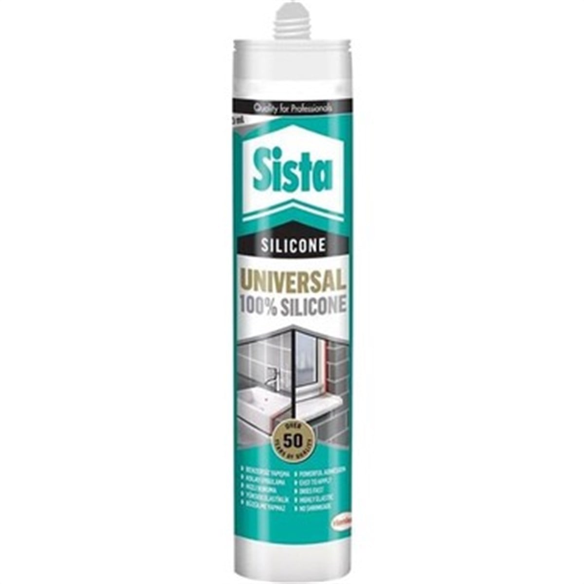 SİSTA Silikon Beyaz 280 ML