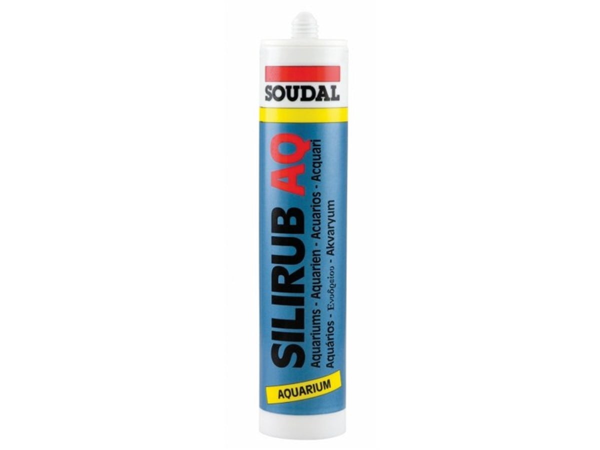 Soudal Akvaryum Silikonu Şeffaf  310 ML