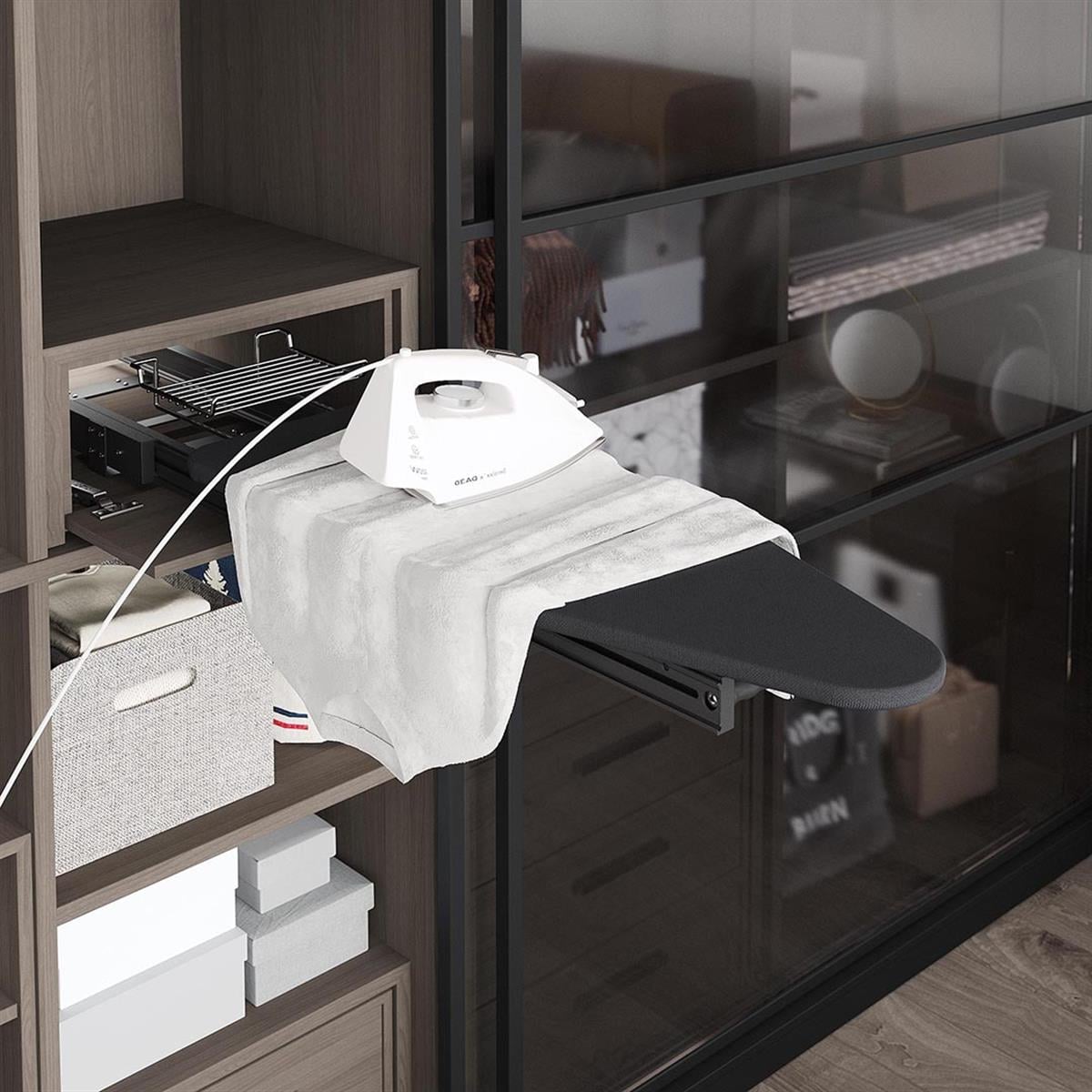 Starax Katlanır Ütü Masası-Antrasit