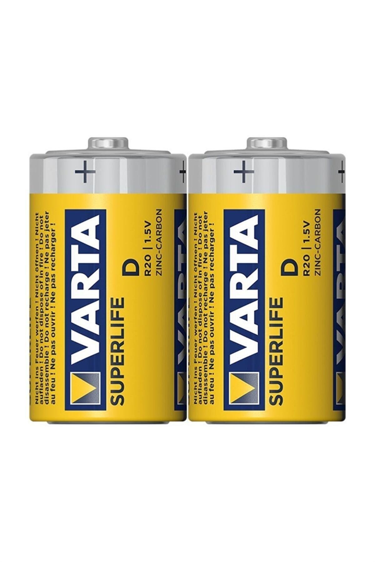 VARTA SUPERLİFE D 2'Li Büyük