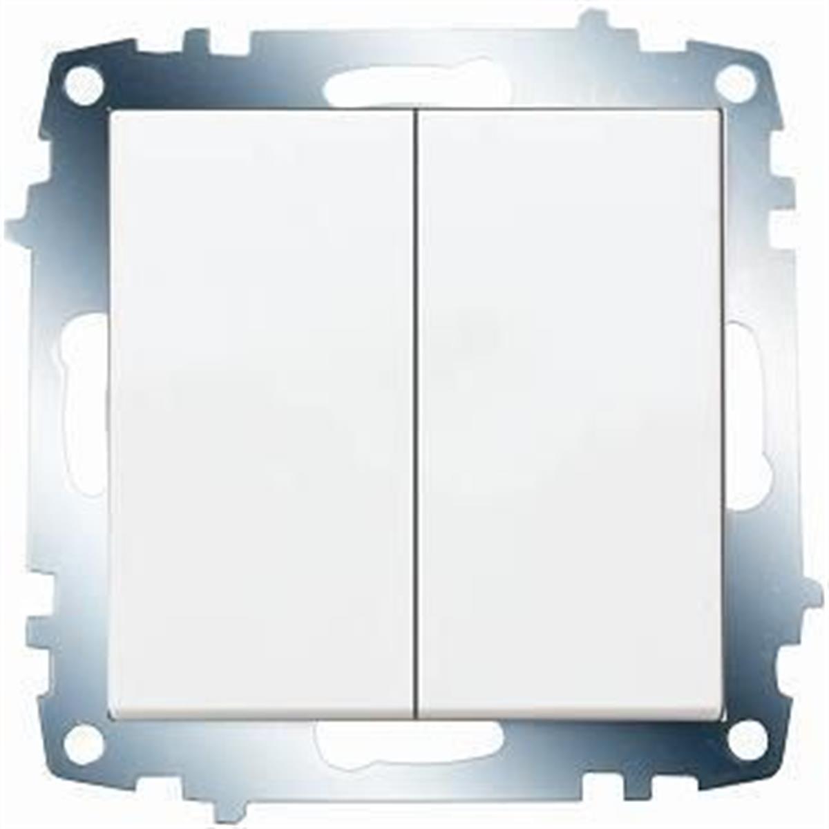 VİKO Karre Komütatör Beyaz