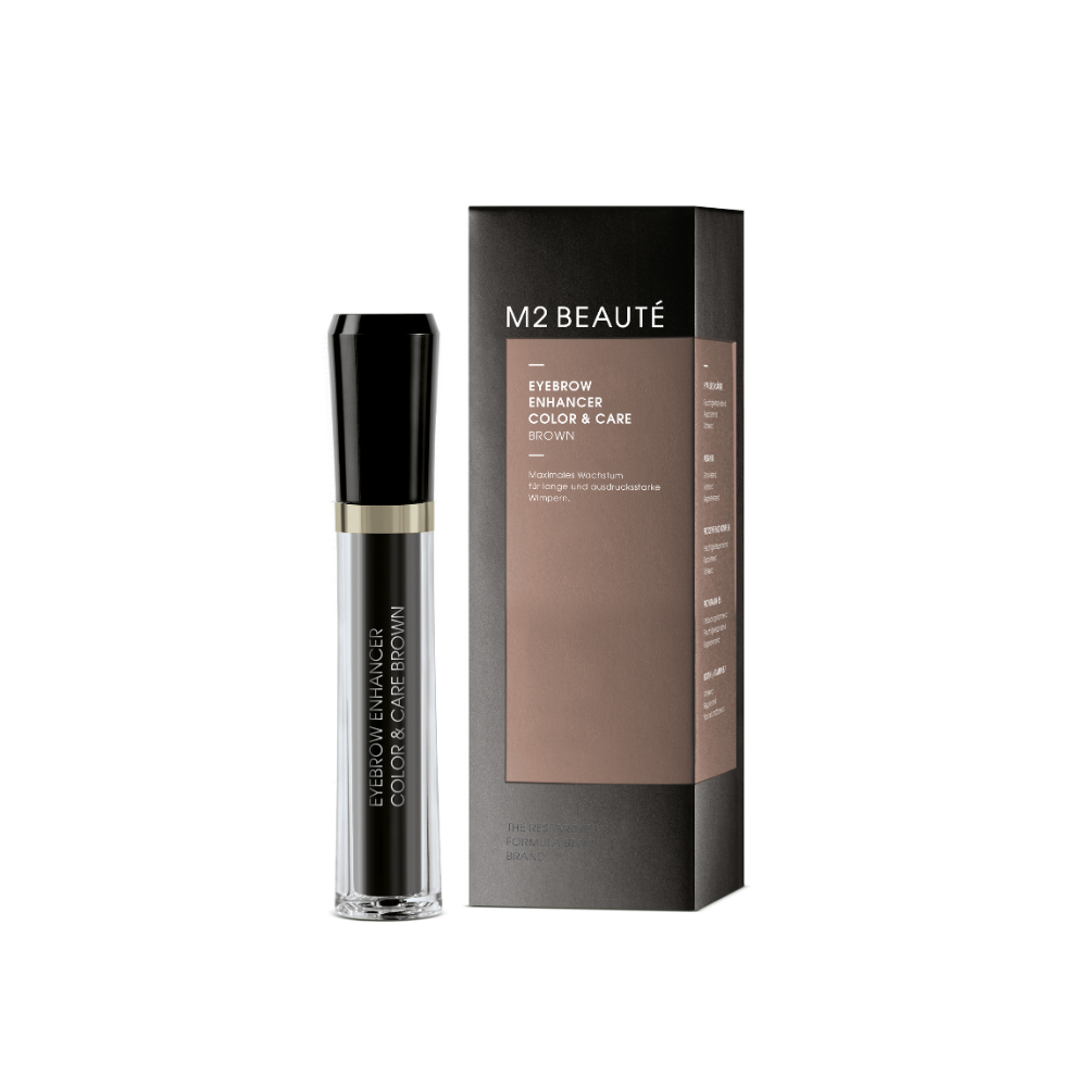 M2 BEAUTEM2B Eyebrow Enhancer Color & Care Brown