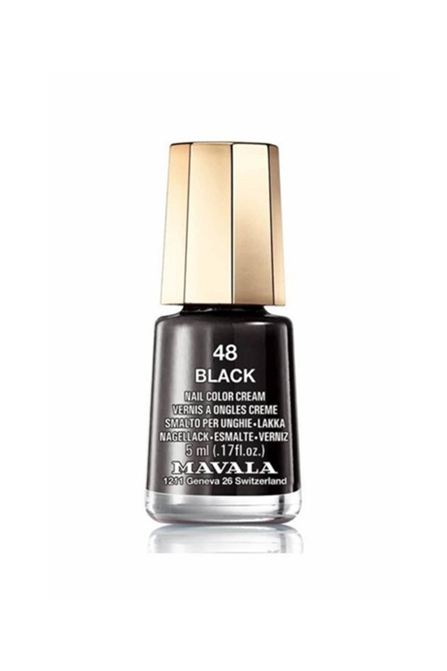 MavalaMini Color Nail Color Cream 48 Black