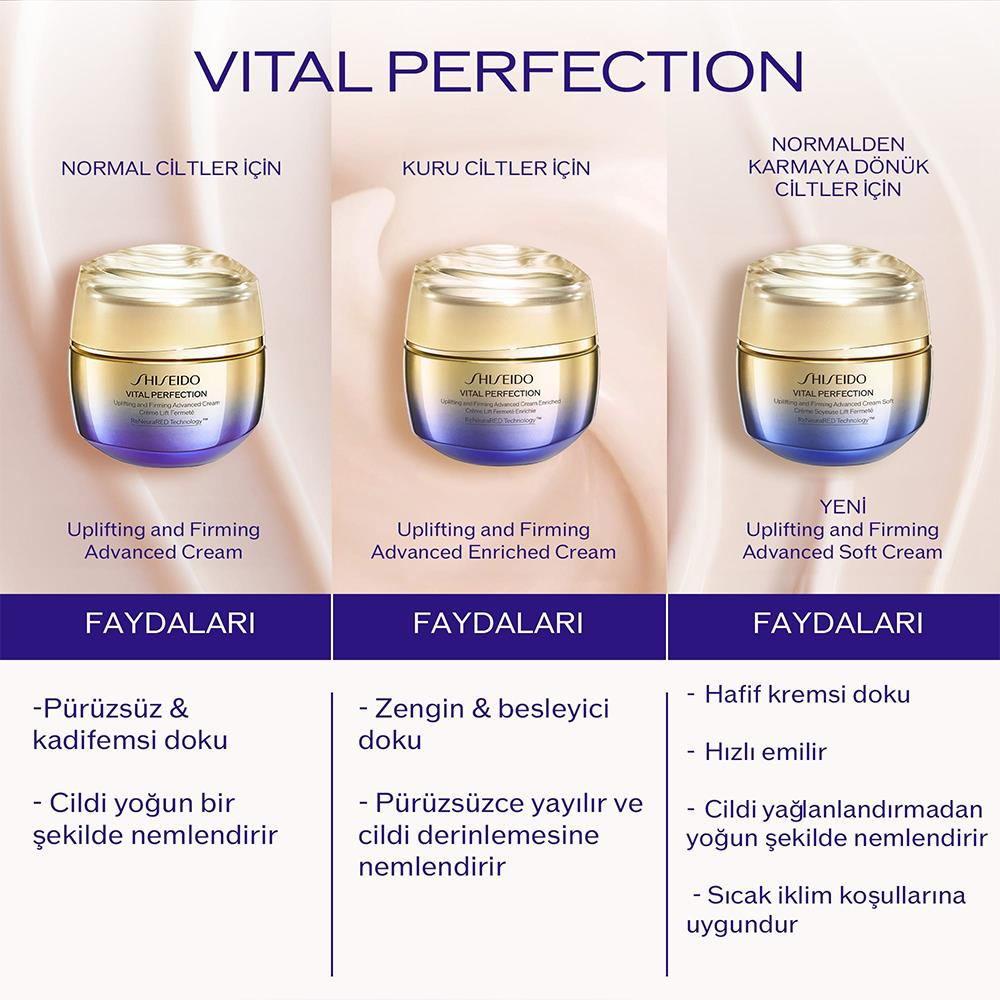 ShiseidoVital Perfection Uplifting and Firming Advanced Soft Cream 50ML 