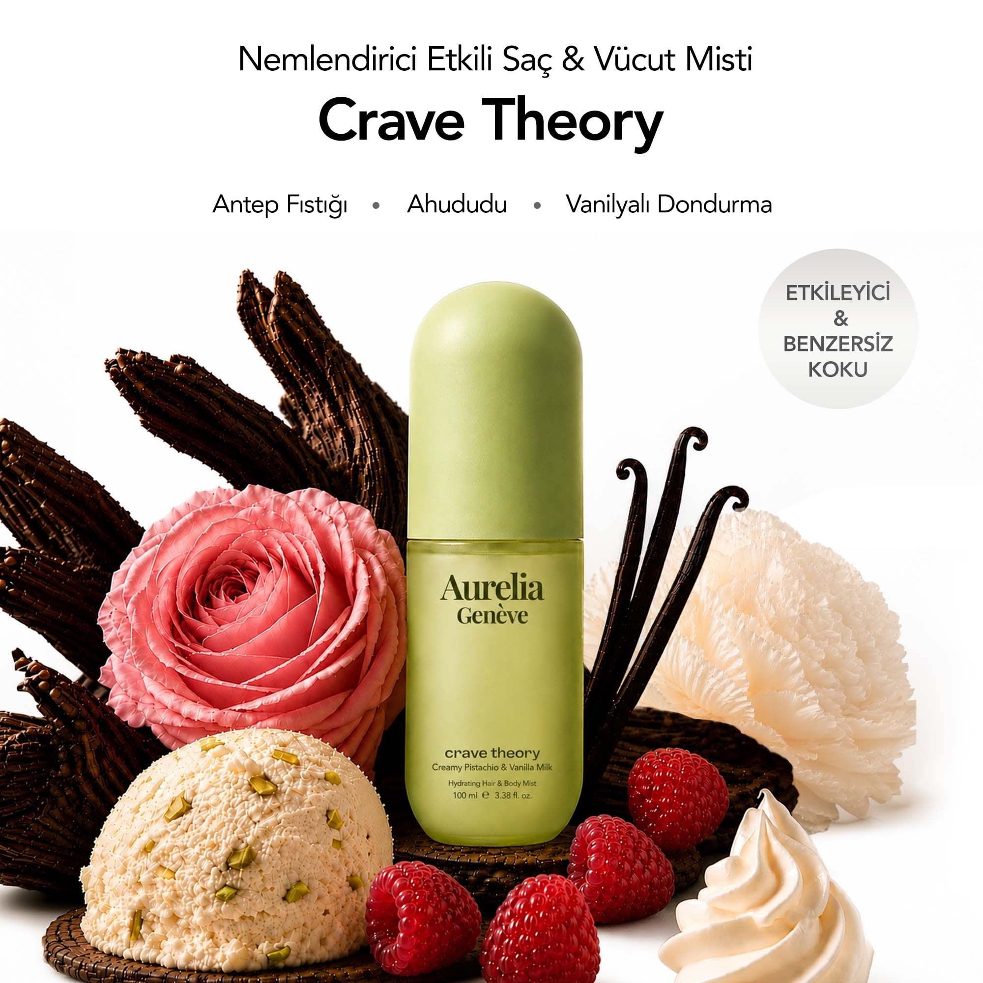 Aurelia Geneve Hydrating Hair & Body Mist - Crave Theory 100ml