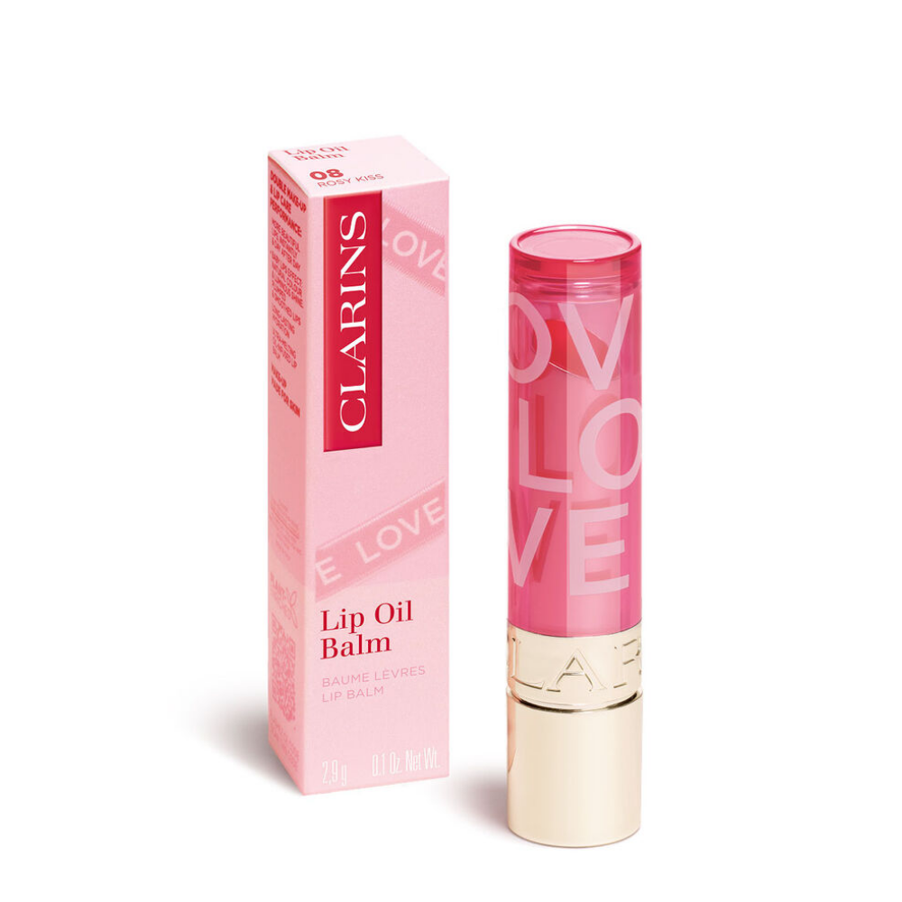 ClarinsLove Collection Lip Oil Balm 08 Rosy Kiss