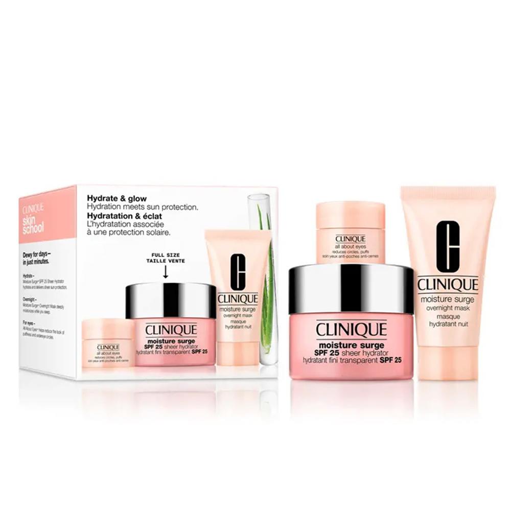 CliniqueHydrate & Glow Hydration Meets Sun Protection Set