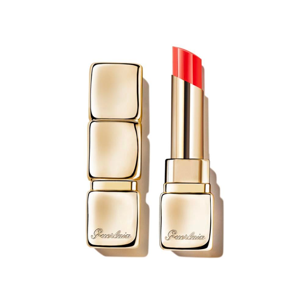 GuerlainKiss Kiss Shine Bloom Lipstick 319 Peach Kiss