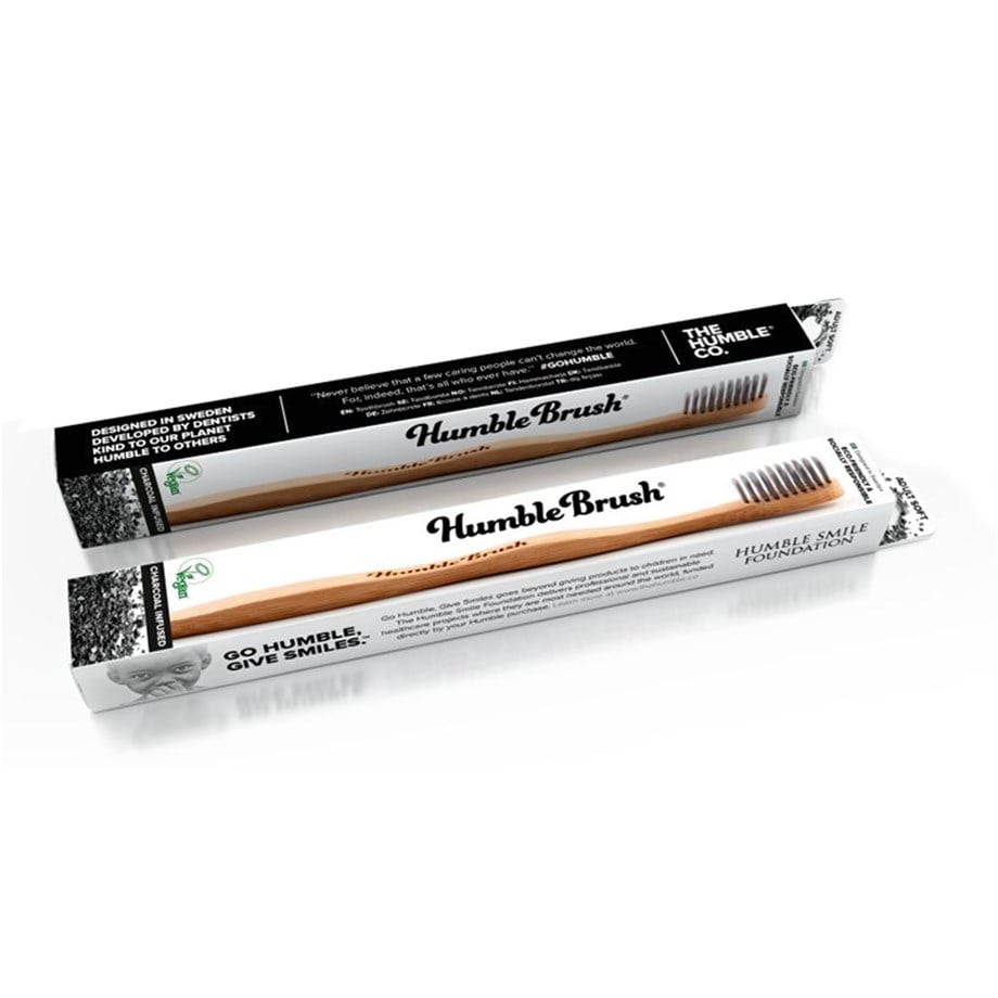 Humble BrushCharcoal- Kömürlü Diş Fırçası- Yetişkin