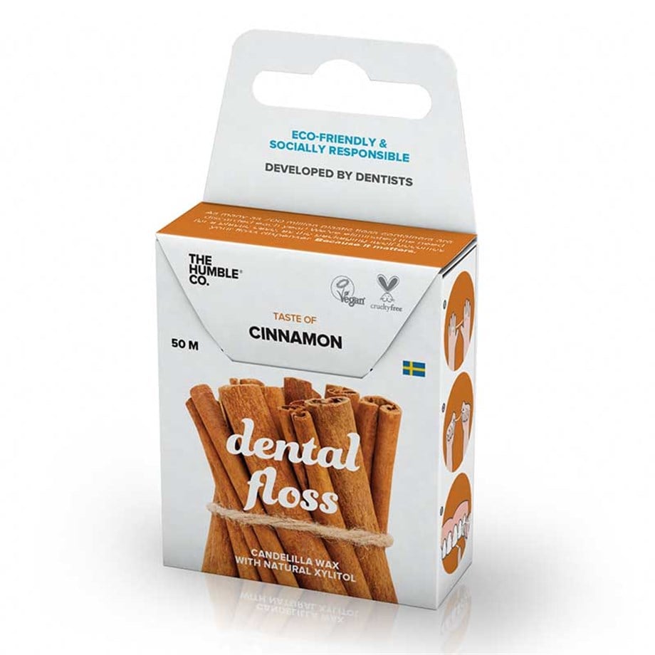 Humble BrushDental Floss 50M/Cinnamon-Organik Diş İpi Tarçın