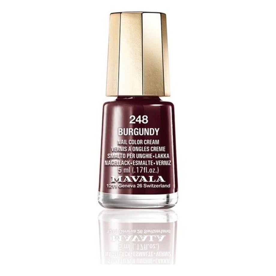 MavalaMini Color Nail Color Cream 248 Burgundy