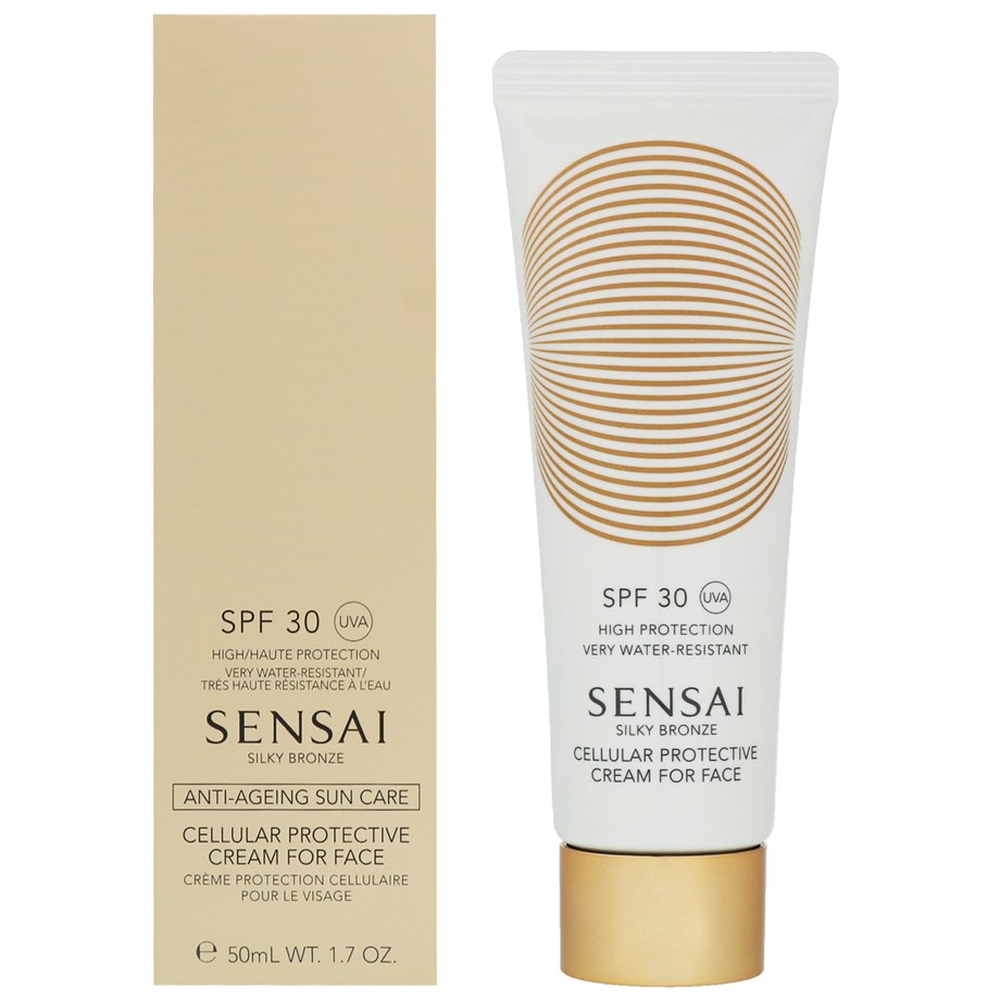 SensaiSilky Bronze C. Protective Cream For Face Spf30