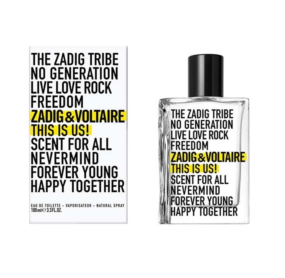 Zadig&Voltaire This is Us! Edt 100ml