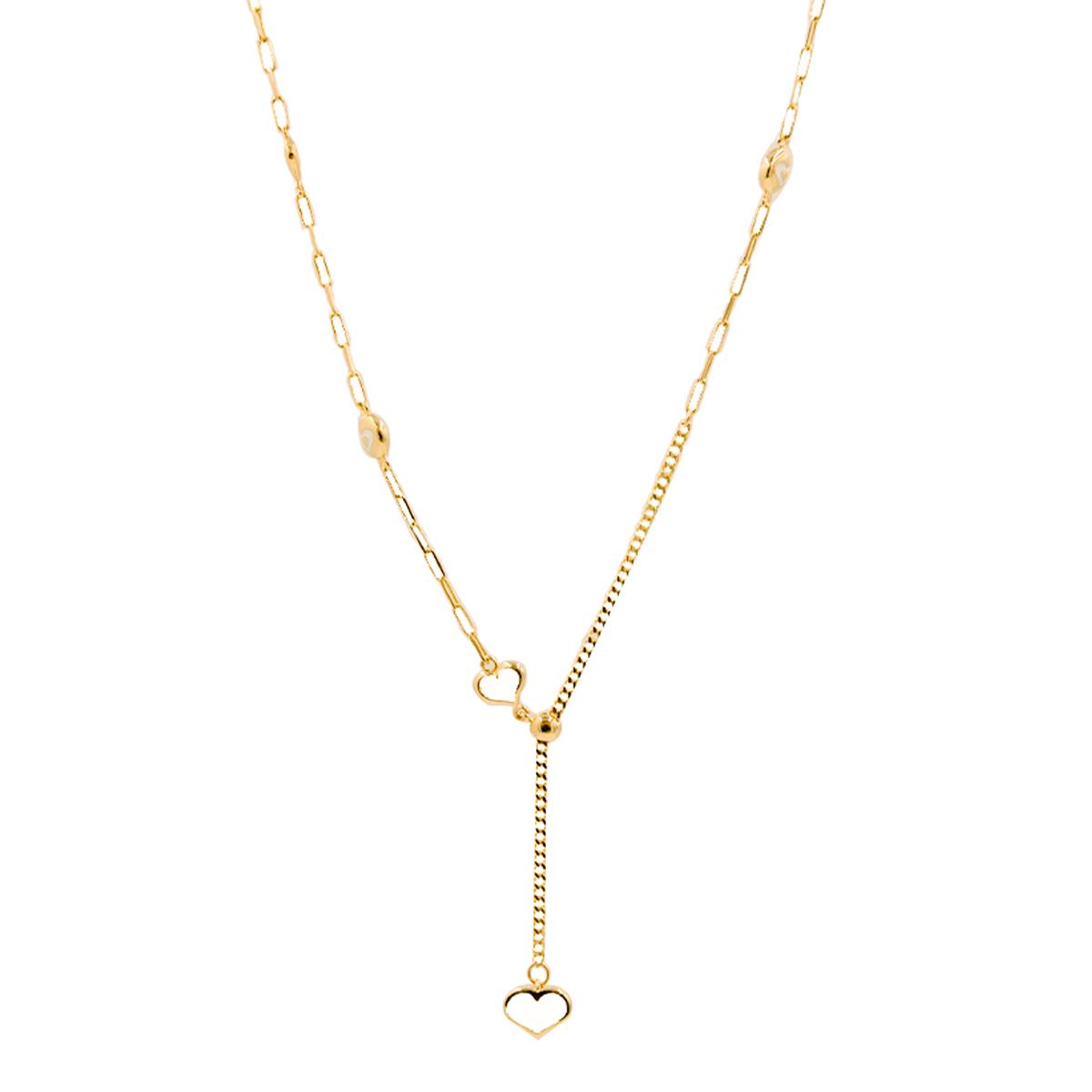 ASSOS KALPLİ ALTIN KOLYE