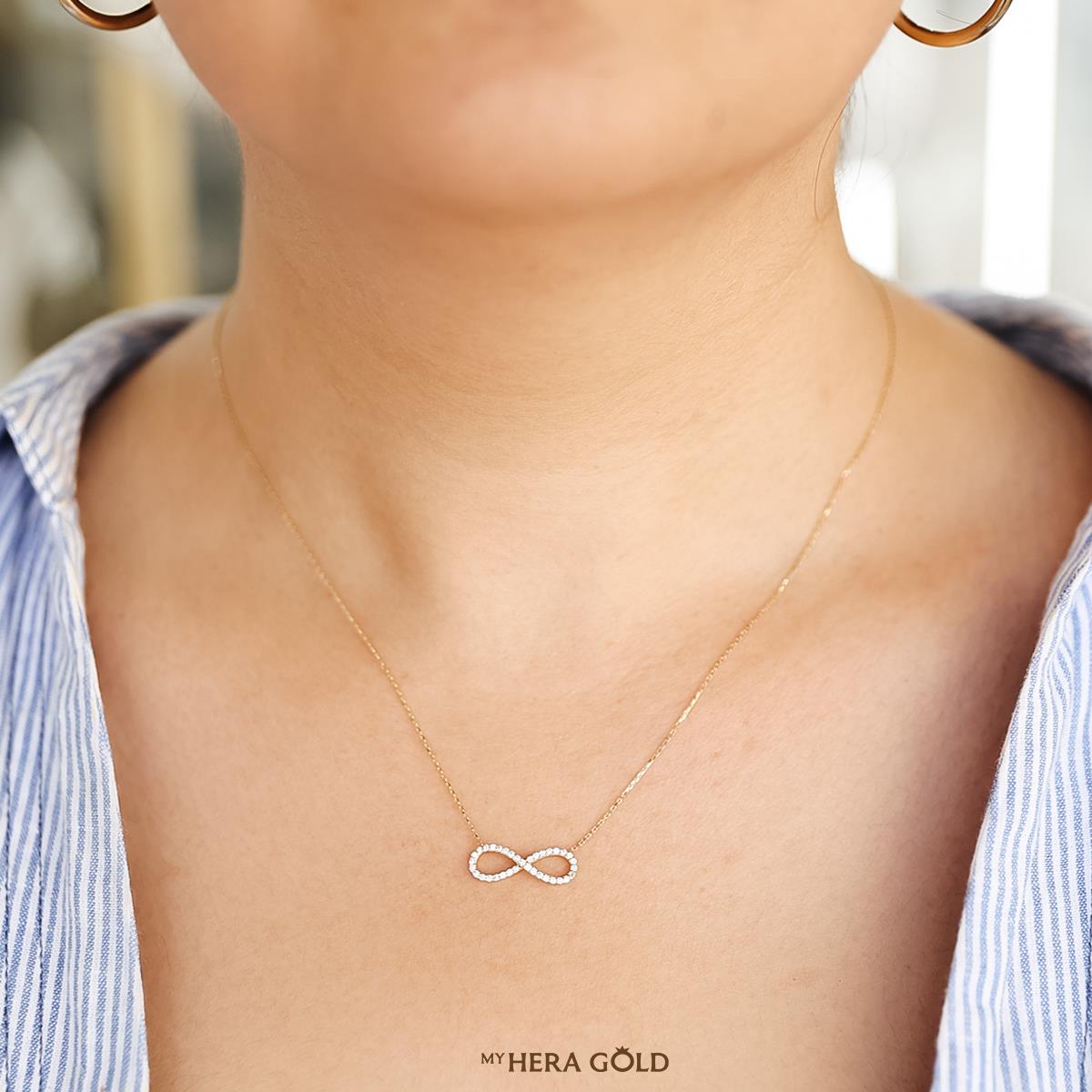 SONSUZLUK ALTIN KOLYE