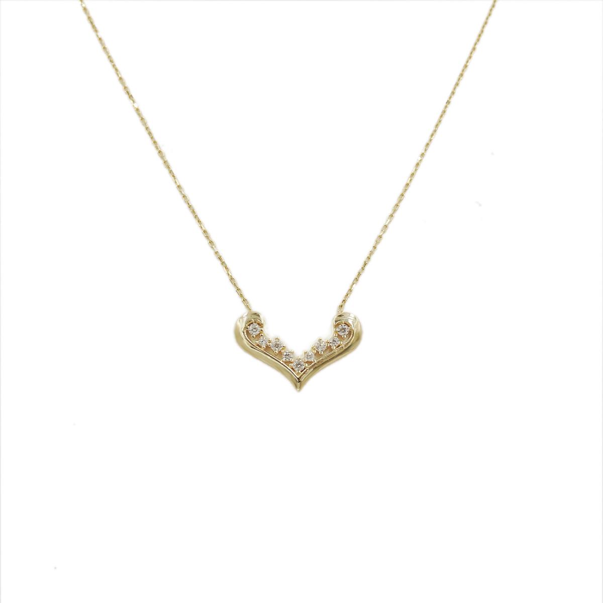 TAŞLI KALPLİ KOLYE