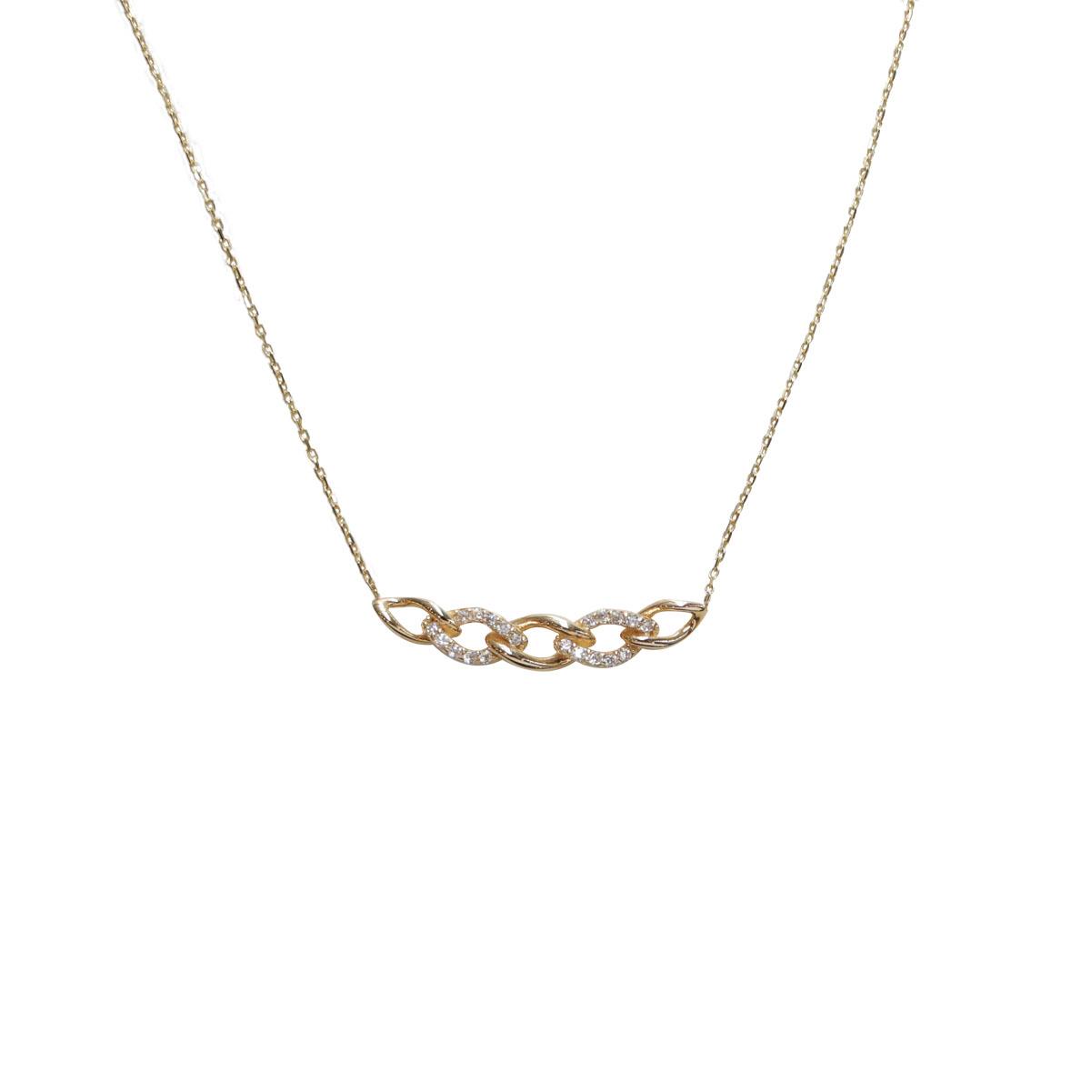 TAŞLI ZİNCİR KOLYE