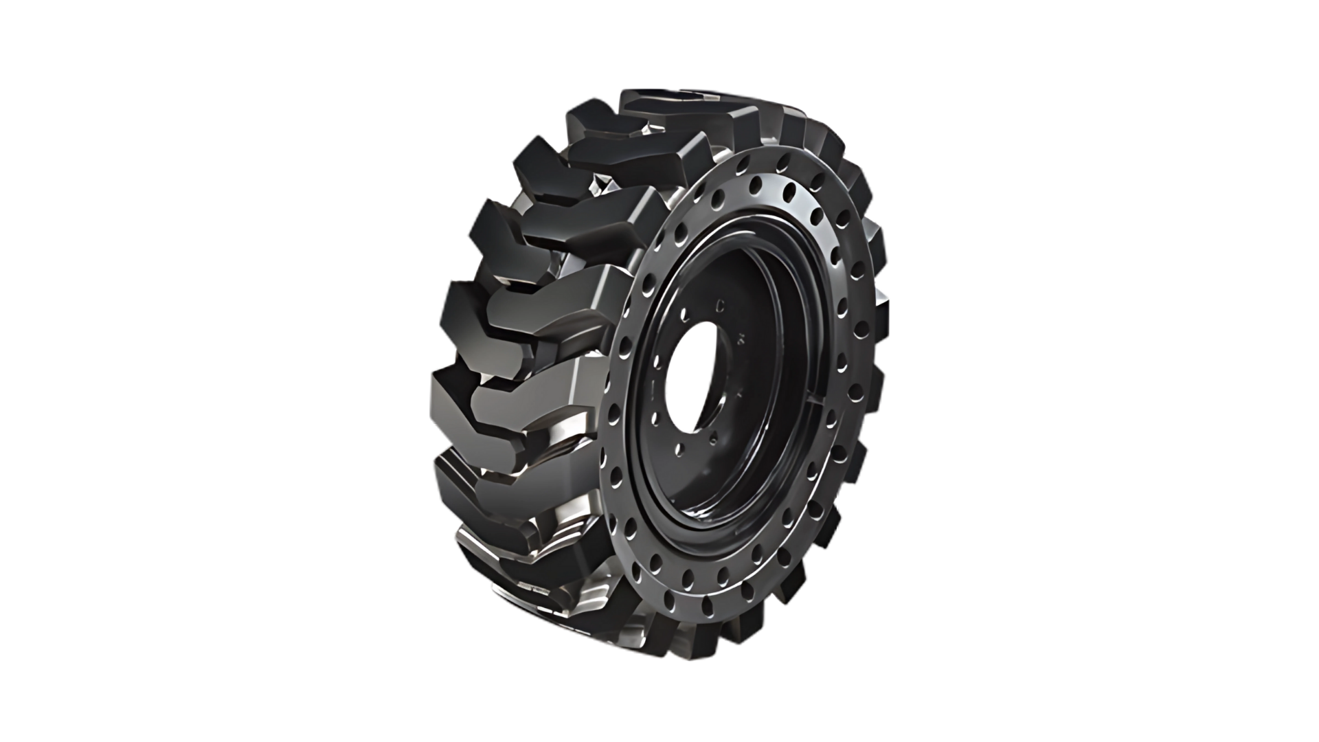 World Tire-Optimate Siyah Dolgu Lastik Skid Steer 33x10-20 (12-16.5)