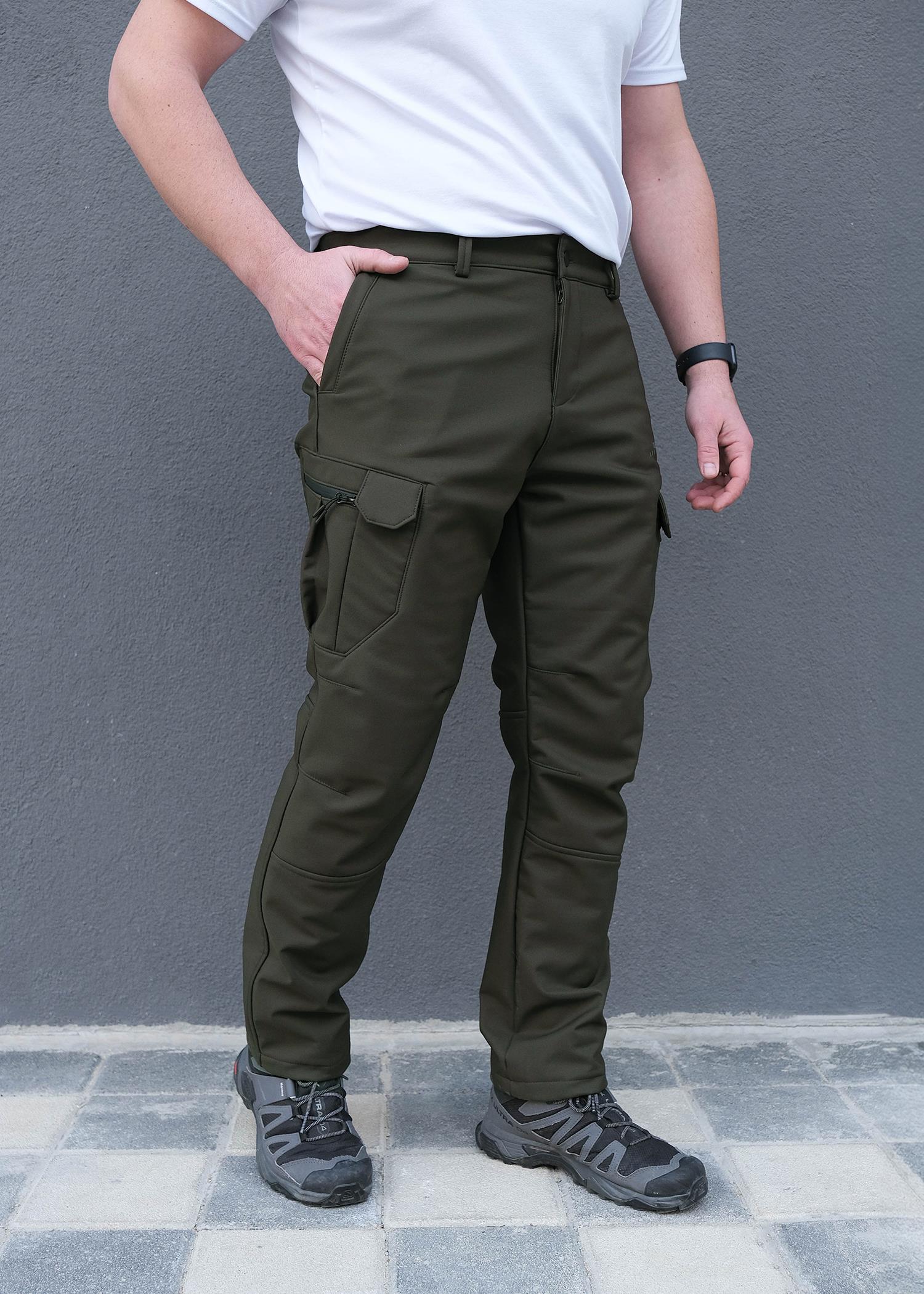 Erkek İçi Polarlı Outdoor Sport Pantolon 3010GA25K Haki