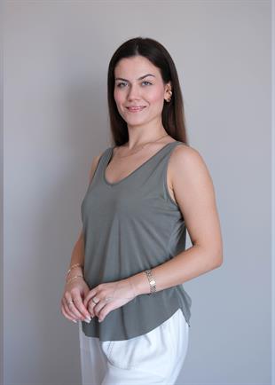 Askılı Atlet Haki