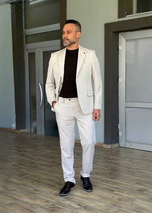 Blazer Ceketli Takım 6 Drop Taş