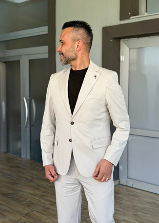 Blazer Ceketli Takım 6 Drop Taş