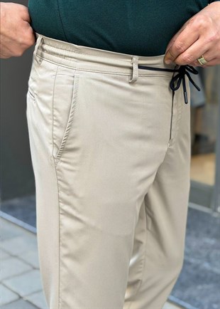 Jogger Pantolon Bej