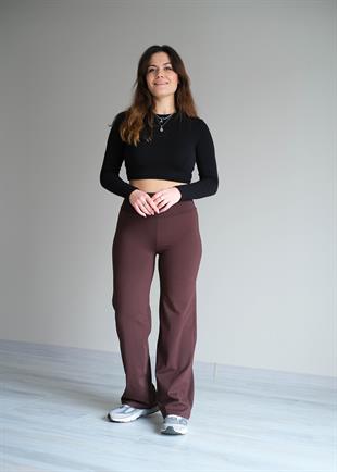 Oysho Yürüyüş Pantolonu Kahve