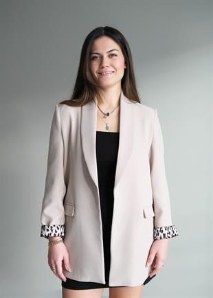 Şal Yaka Ceket Taş